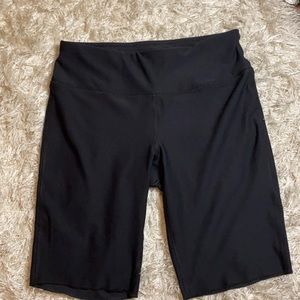 Black Biker Shorts | Workout